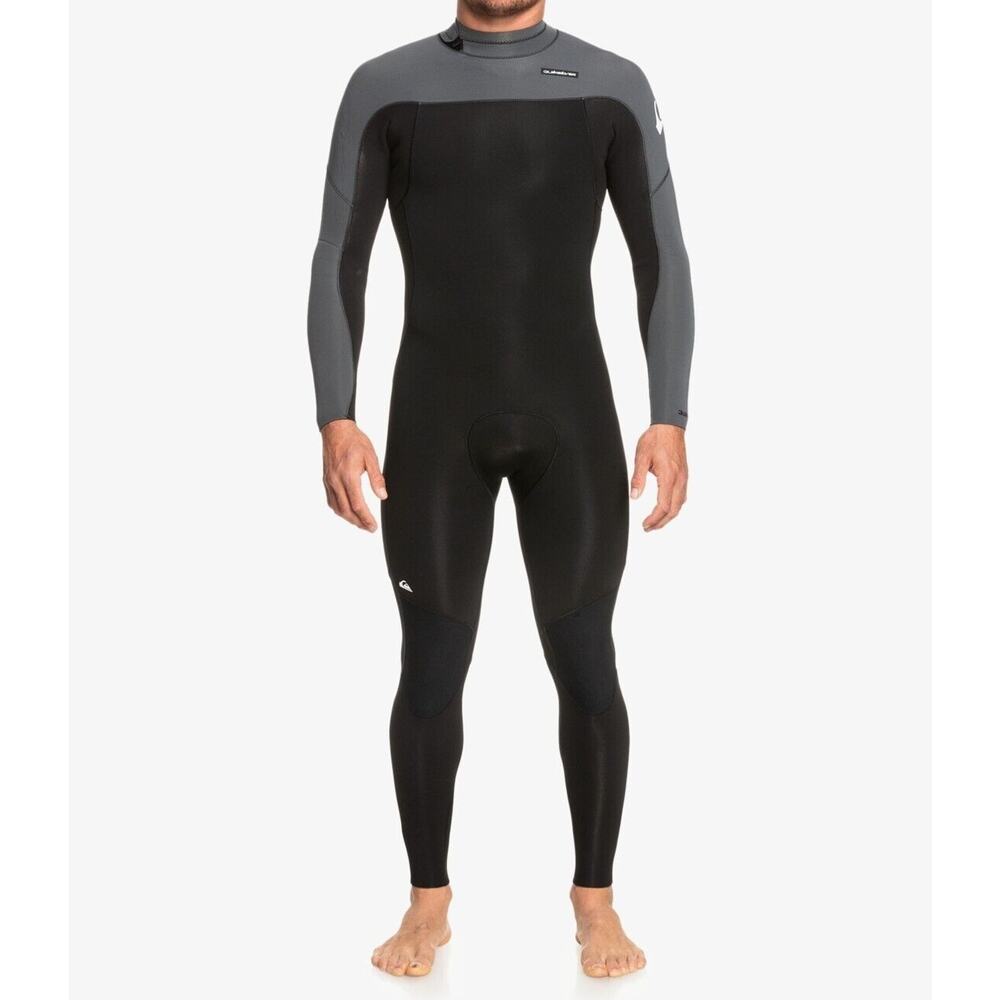 Quiksilver Full Wetsuit 4/3mm Everyday Sessions Back Zip Suit - Picture 2 of 7
